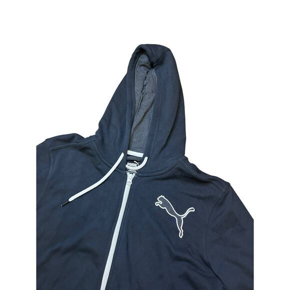 Puma Men’s Full Zip DryCell Hoodie – Black – Size Medium - Picture 3 of 5